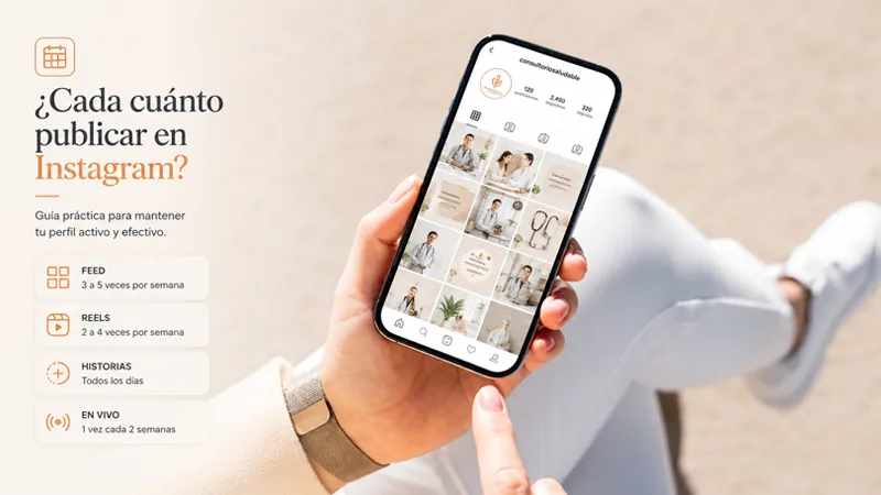 ¿Cada cuánto debo publicar en Instagram?