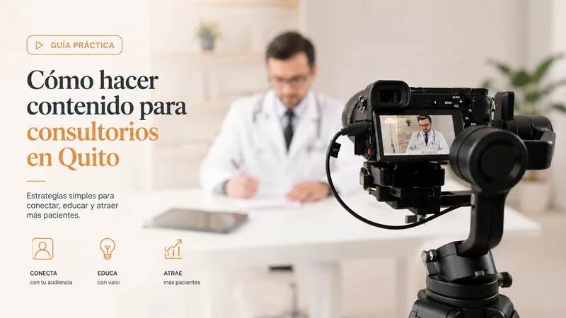 Cómo hacer contenido para consultorios en Quito