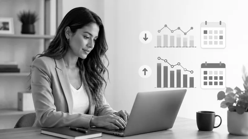 Comparación de alcance entre publicación consistente e irregular en redes sociales