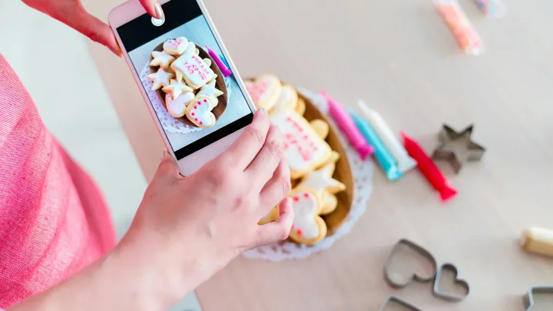 Edición de fotos de productos con apps gratuitas para Instagram