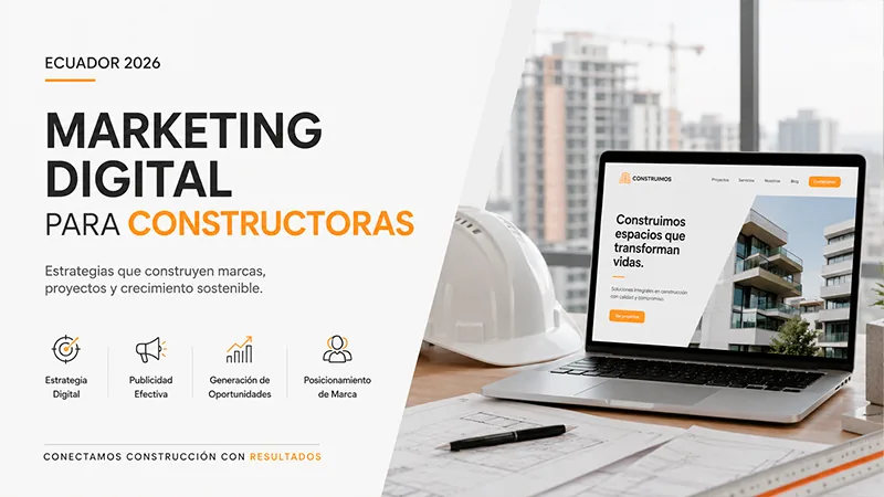 Marketing digital para constructoras en Ecuador