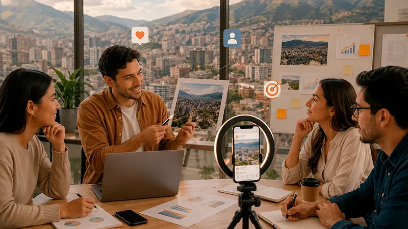 Estrategia de marketing digital para negocios en Quito