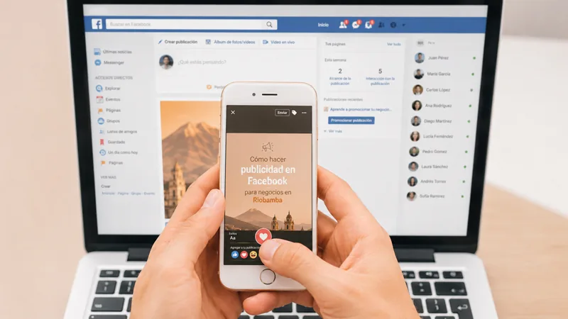 Cómo hacer publicidad en Facebook para negocios en Riobamba