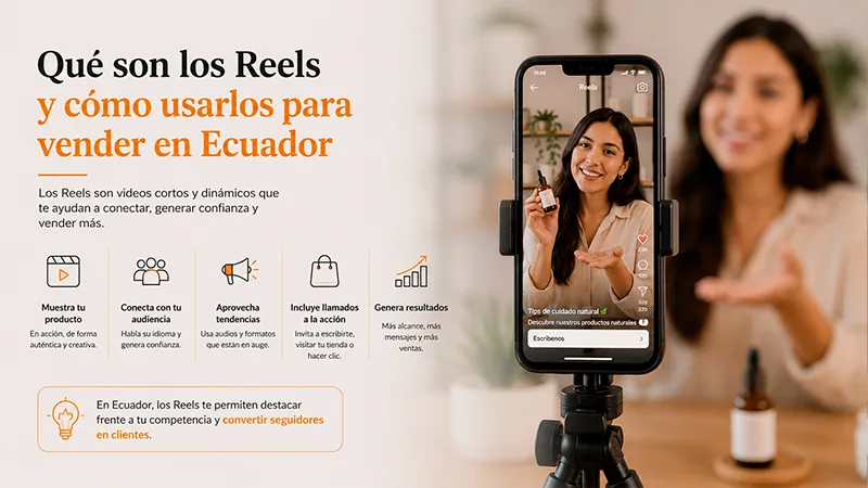 Qué son los Reels y cómo usarlos para vender en Ecuador