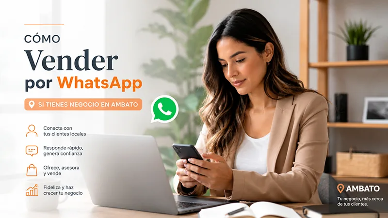 Cómo vender por WhatsApp si tienes un negocio en Ambato